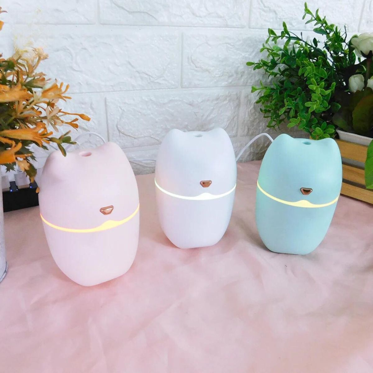 LIKE SHOP - Humidificador De Aire Maquina De Aromaterapia Diseños Turquesa