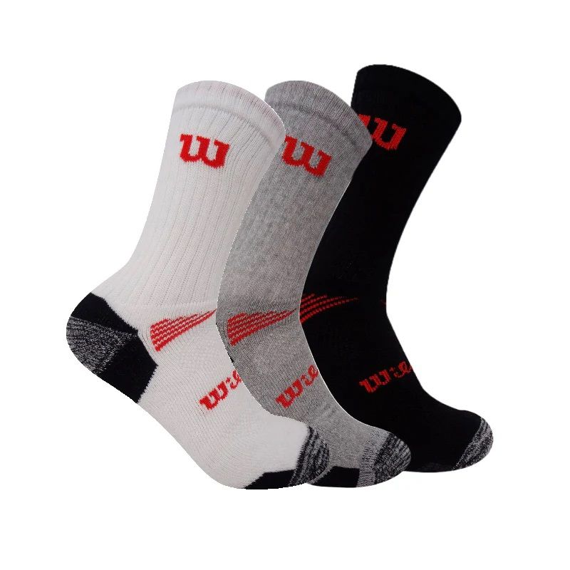 WILSON - Calcetín Deportivo Wilson Tricolor - 3 Pares