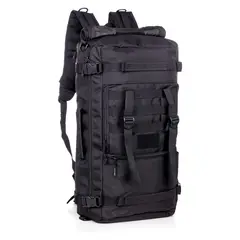 GENERICO - Mochila De Gran Capacidad 50l Senderismo - Negro