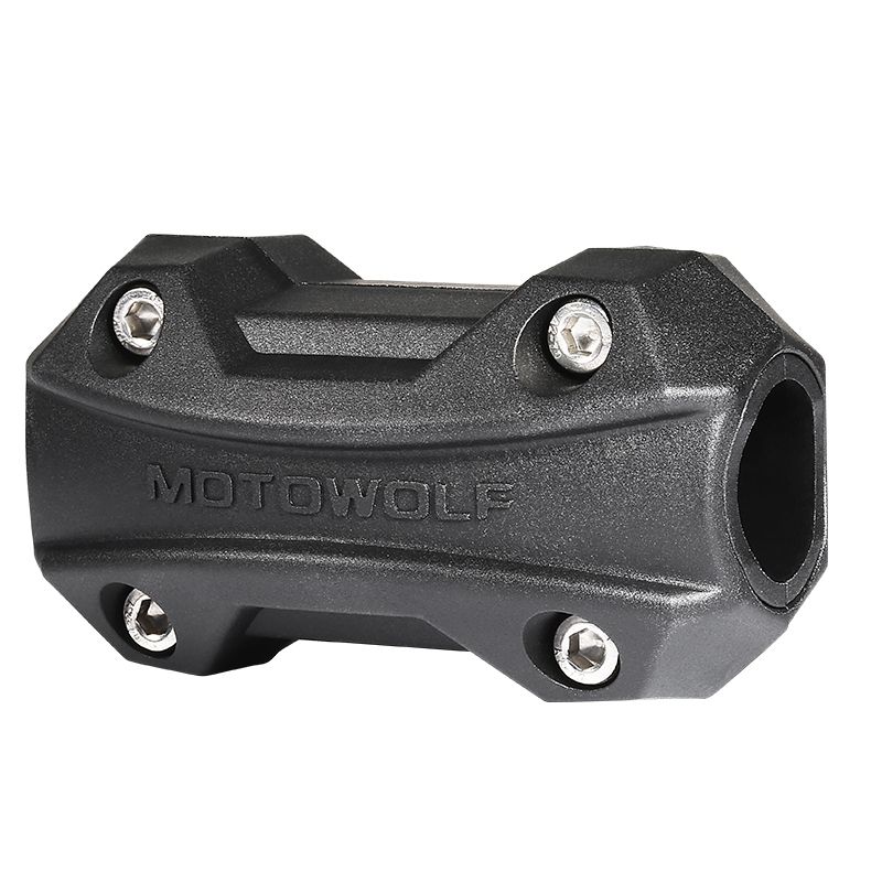 MOTOWOLF - Protector Parachoques Deslizador De Barra Motocicleta Motowolf 3703