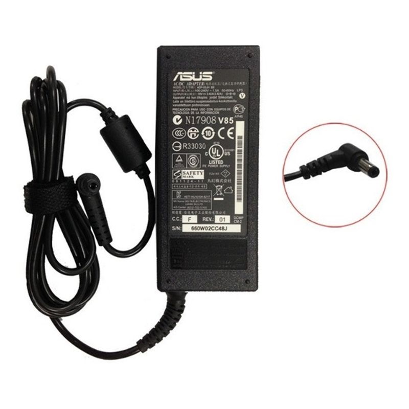 ASUS - CARGADOR ASUS 19V 47A 90W 55X25MM ORIGINAL