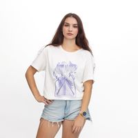 Polera Mujer Guitar High Voltage Negro ACDC