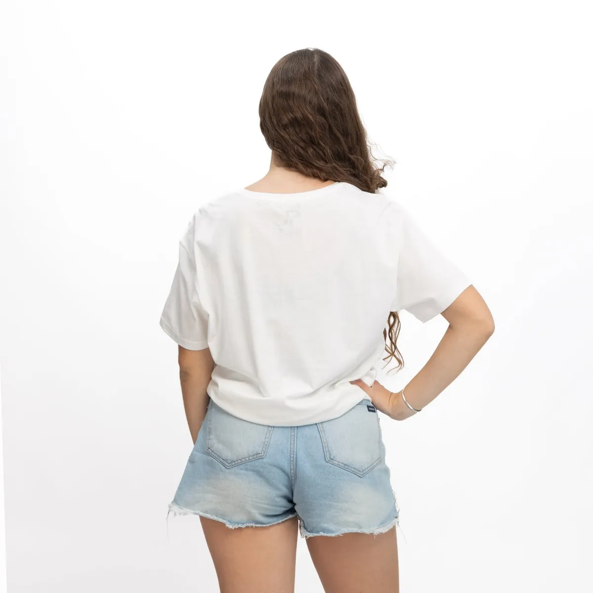 PINK FLOYD - Polera Mujer Guitar  High Voltage Negro ACDC