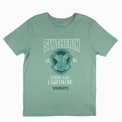 WARNER BROSS - Polera Hombre Slytheryn 1991 Verde Harry Potter