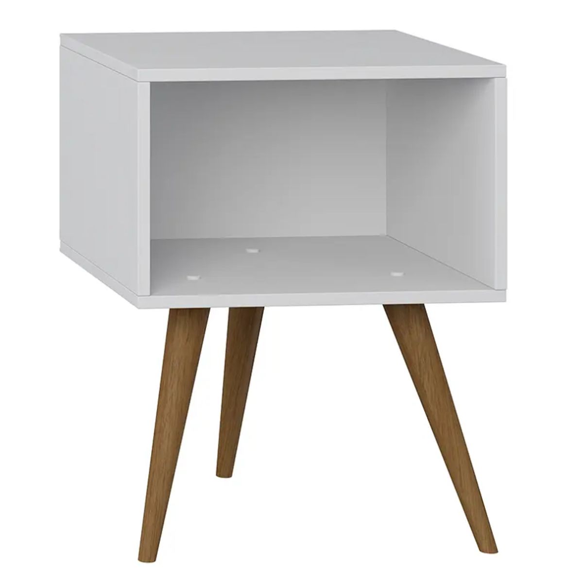 BE DESIGN - Mesa Lateral Retro Toledo 1001 Blanca