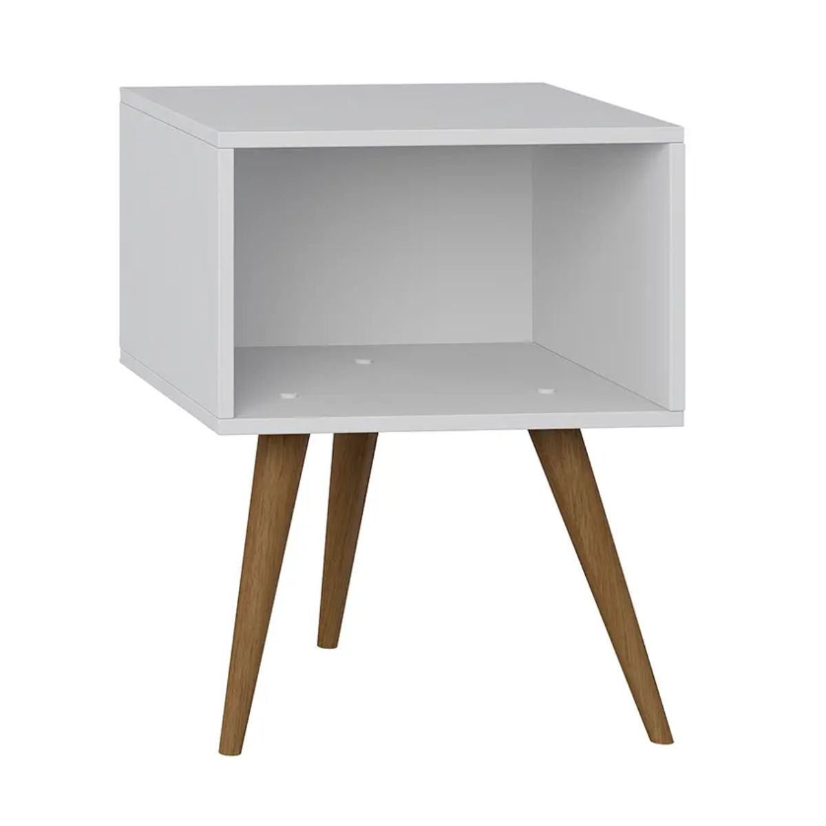 BE DESIGN - Mesa Lateral Retro Toledo 1001 Blanca