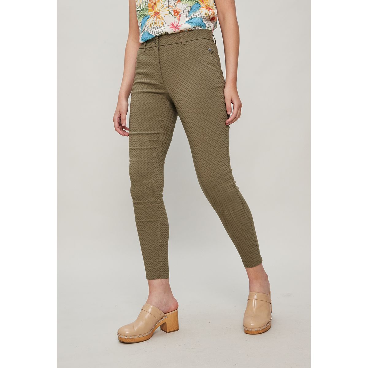 ASH - Pantalon Taupe Mujer Ash