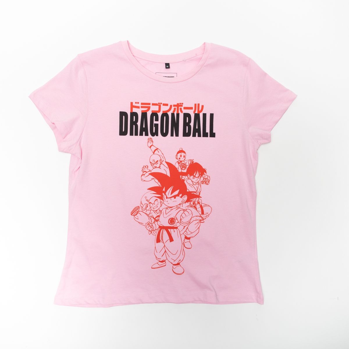 DRAGON BALL - Polera Mujer YOU Dragon Ball Goku Rosado