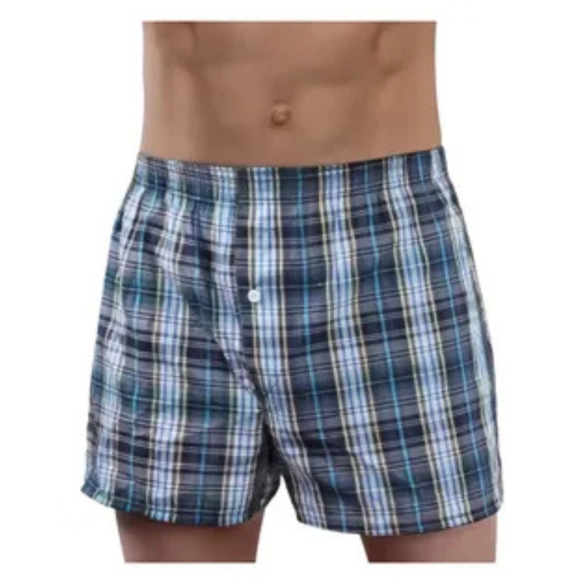 LOOK SHOP - Pack 4 Bóxer Short Calzoncillo Suelto Tradicional. Marrueco 008