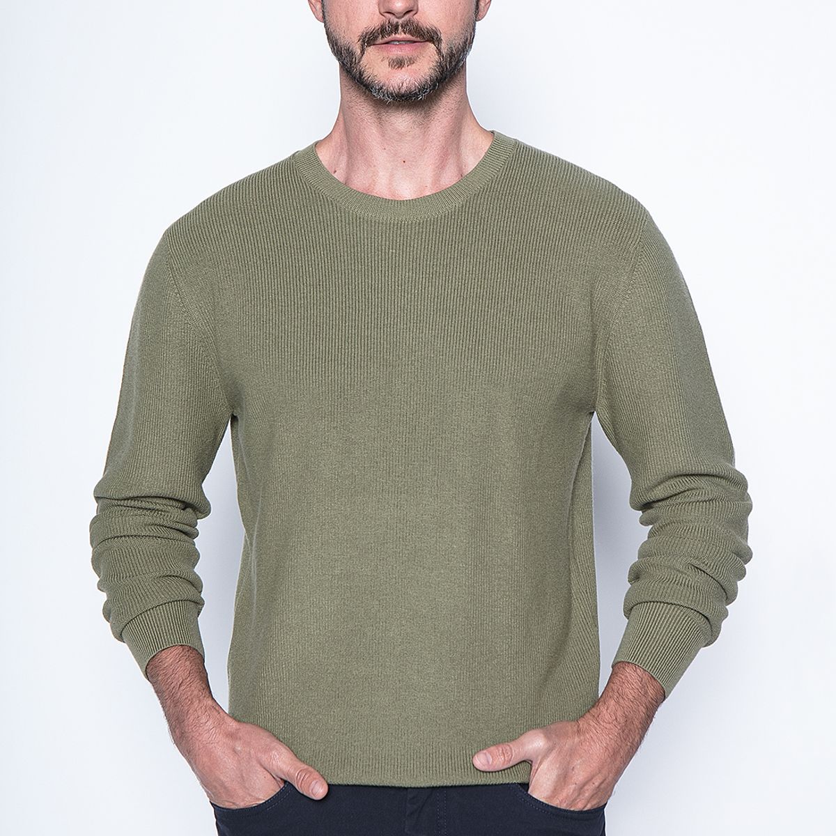 NEW MAN - Sweater Tallin Beige New Man
