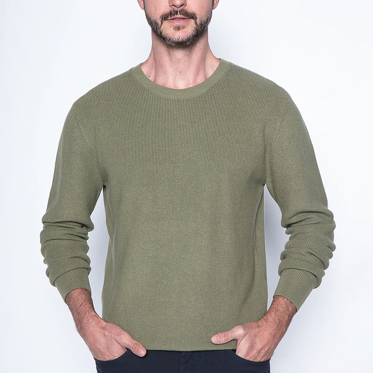 NEW MAN - Sweater Tallin Beige New Man