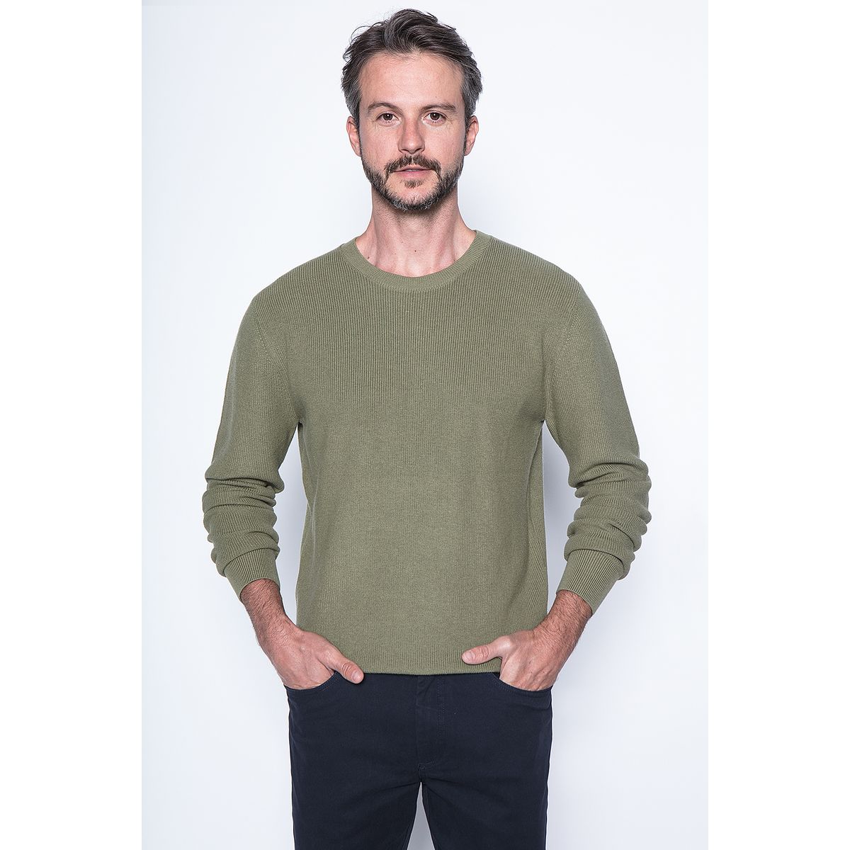 NEW MAN - Sweater Tallin Beige New Man