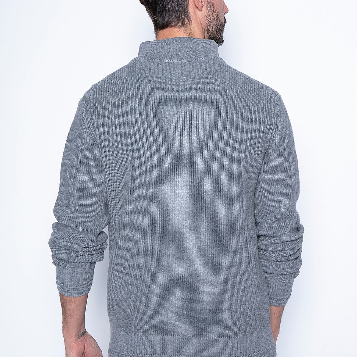 NEW MAN - Sweater Coimbra Gris New Man