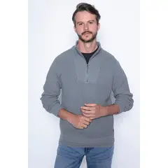 NEW MAN - Sweater Coimbra Gris New Man.