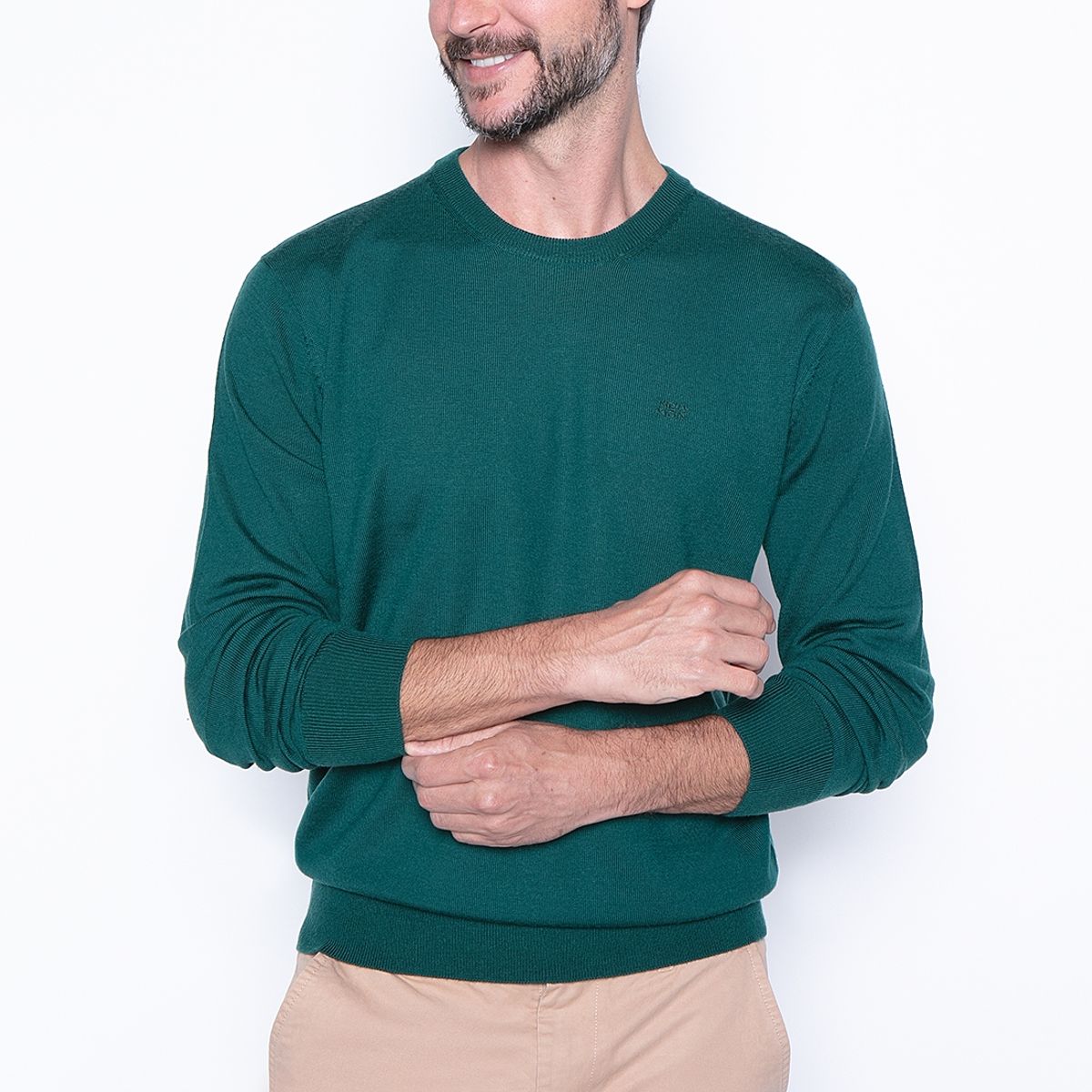 NEW MAN - Sweater Lyon Verde New Man