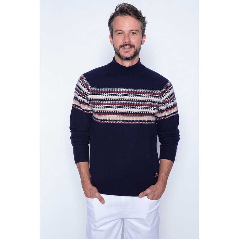 NEW MAN - Sweater Bilbao Azul New Man
