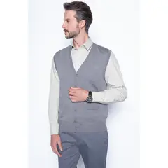 NEW MAN - Chaleco Genova Gris