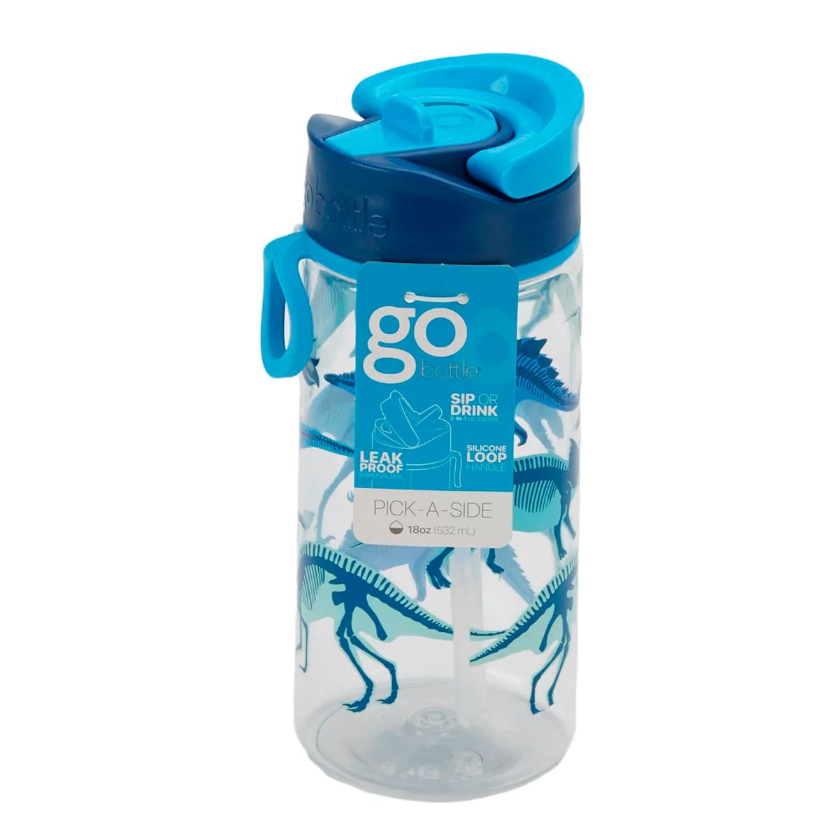 GENERICO - BOTELLA DINO 530 CC GOODCOOK