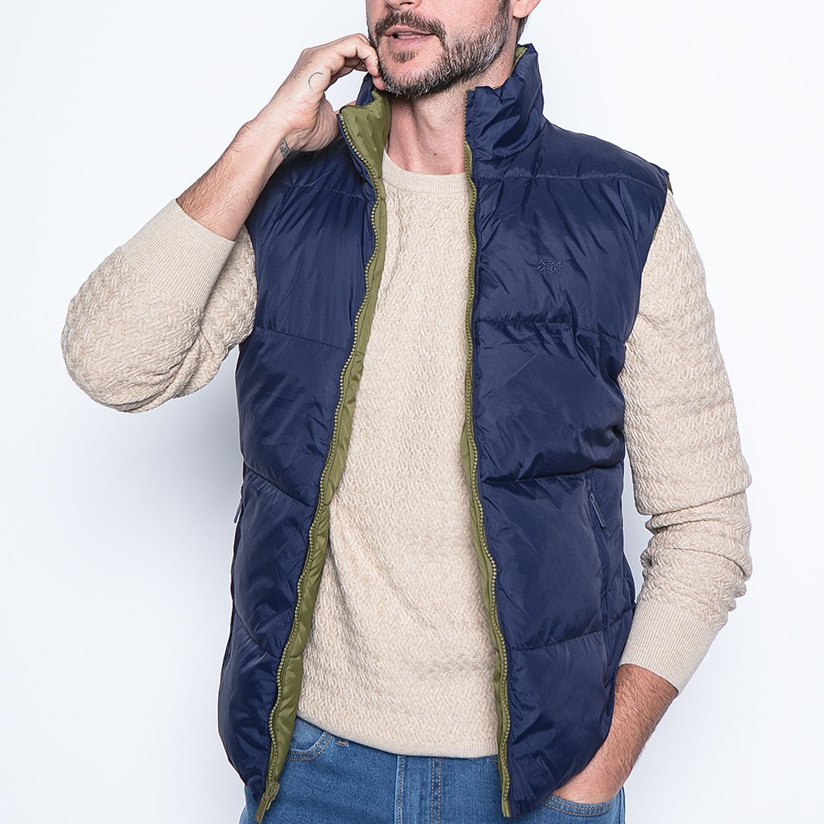 NEW MAN - Vest Ostrava Azul New Man