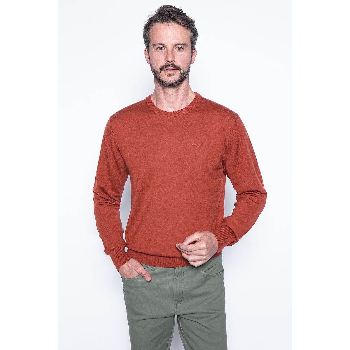 NEW MAN - Sweater Lyon Rojo New Man