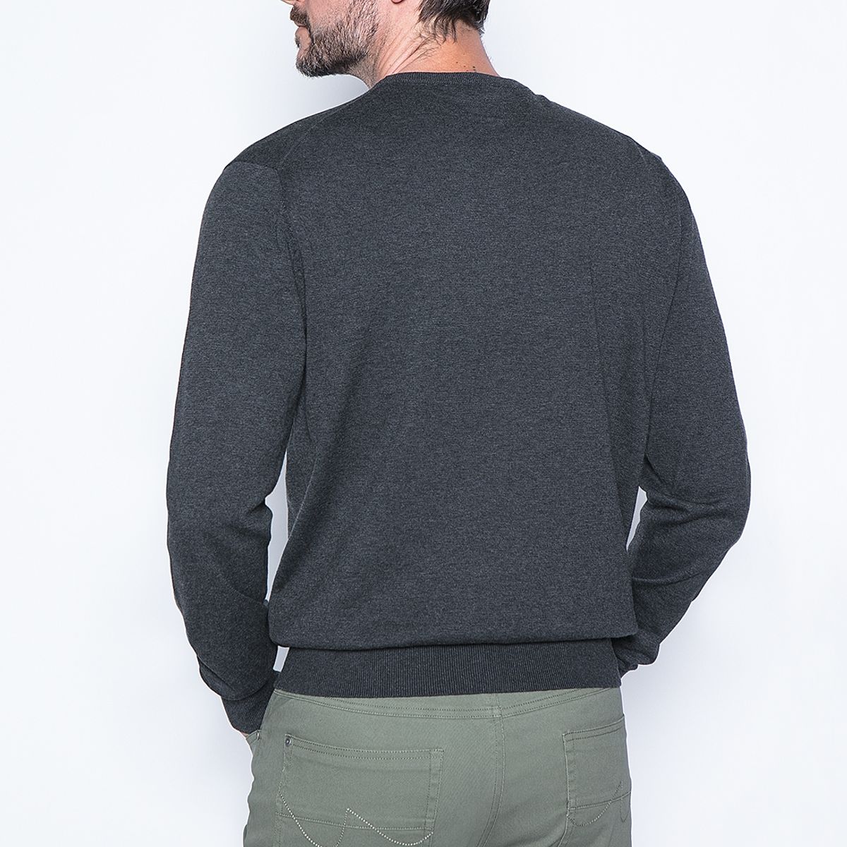 NEW MAN - Sweater Malmo Gris New Man