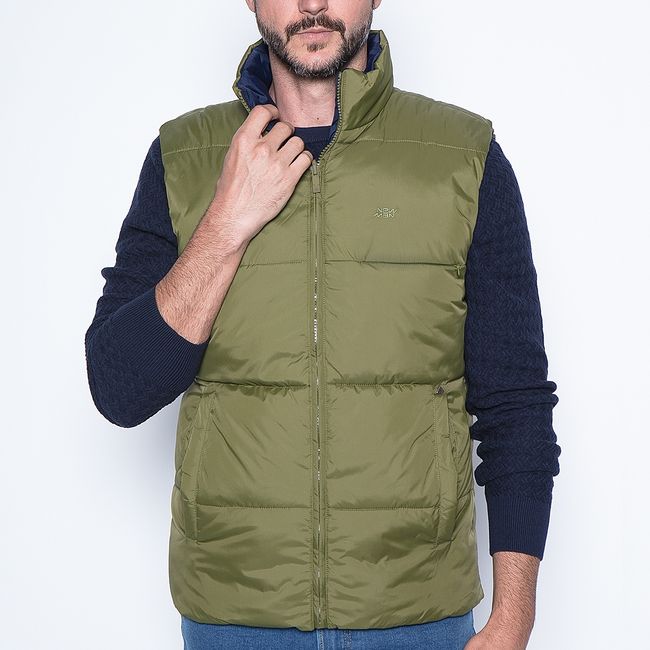 NEW MAN - Vest Ostrava Beige New Man