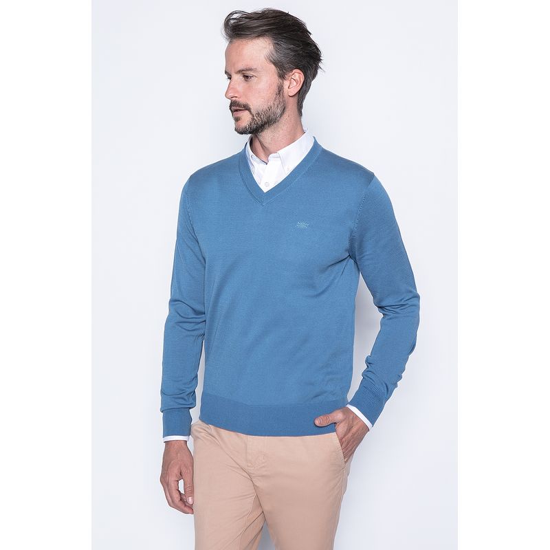 NEW MAN - Sweater Toledo Azul New Man