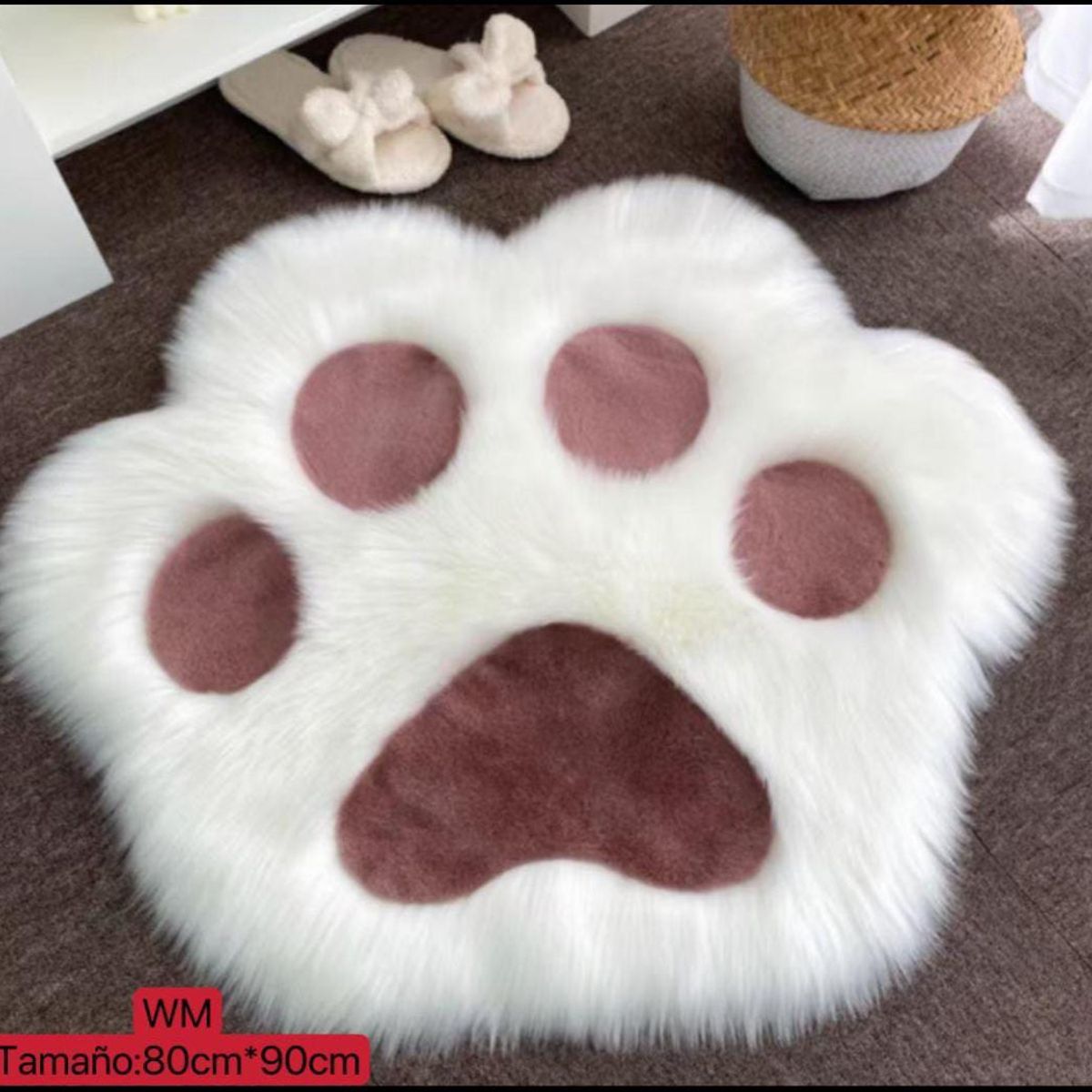 GENERICO - ALFOMBRA PATITA 80x90cm