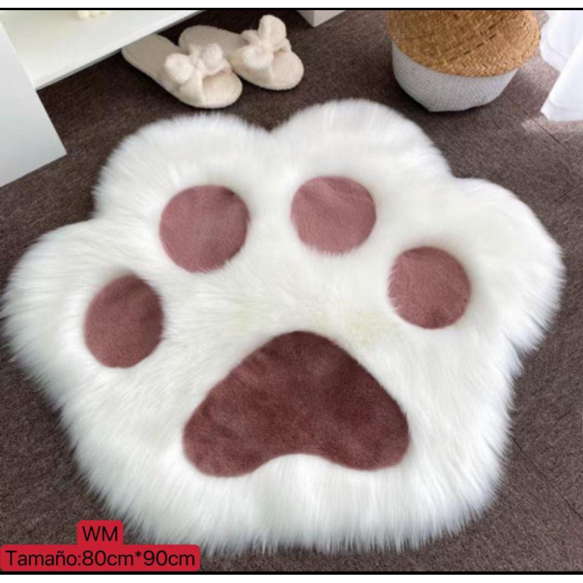 GENERICO - ALFOMBRA PATITA 80x90cm