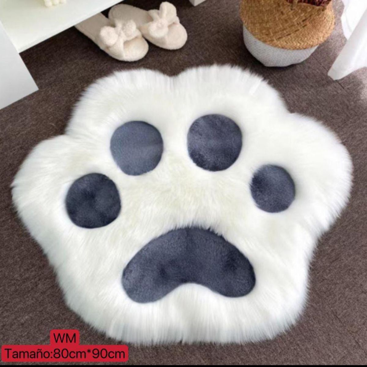 GENERICO - ALFOMBRA PATITA 80x90cm