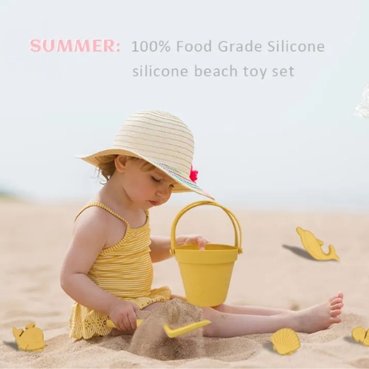 GENERICO - Set de Balde Silicona