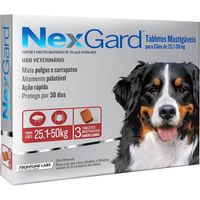 Nexgard 25 a 50 kg x 3 comprimidos ANTIPULGAS Y GARRAPATAS