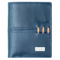 MIURA - Billetera Luigi Cuero Natural Con Protección RFID