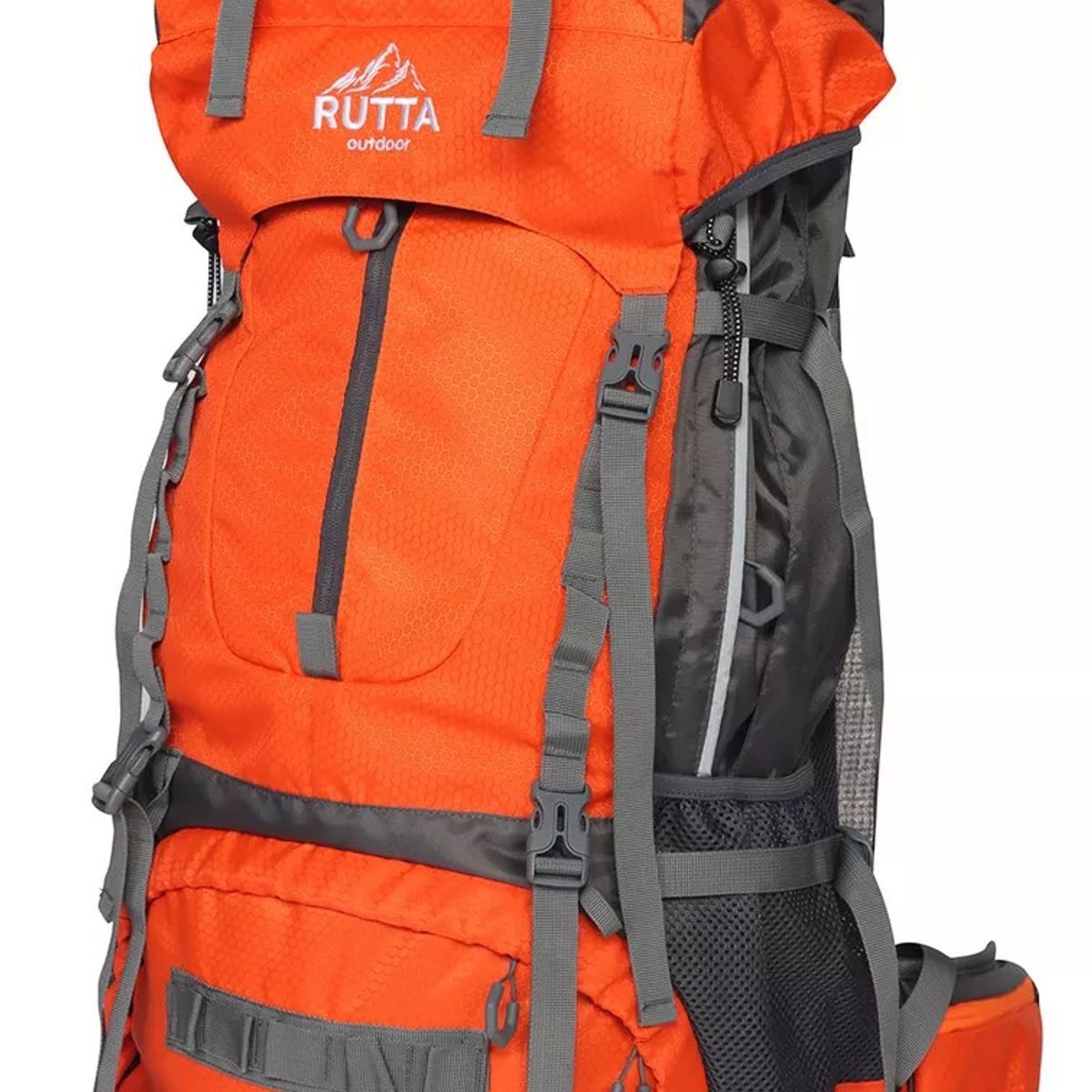 GENERICO - Mochila Camping 75l Color 1618650 - Naranjo