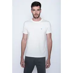 FEROUCH - Polera Basica Mc Blanco