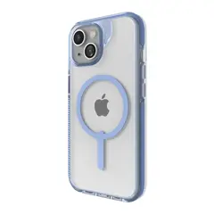 ZAGG - Carcasa Santa Cruz Snap para iPhone 15 MagSafe Azul