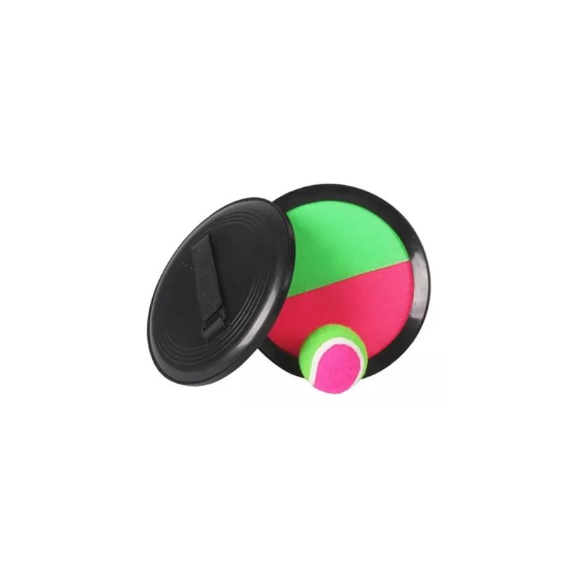 GENERICO - Pelota Con Velcro Colorido