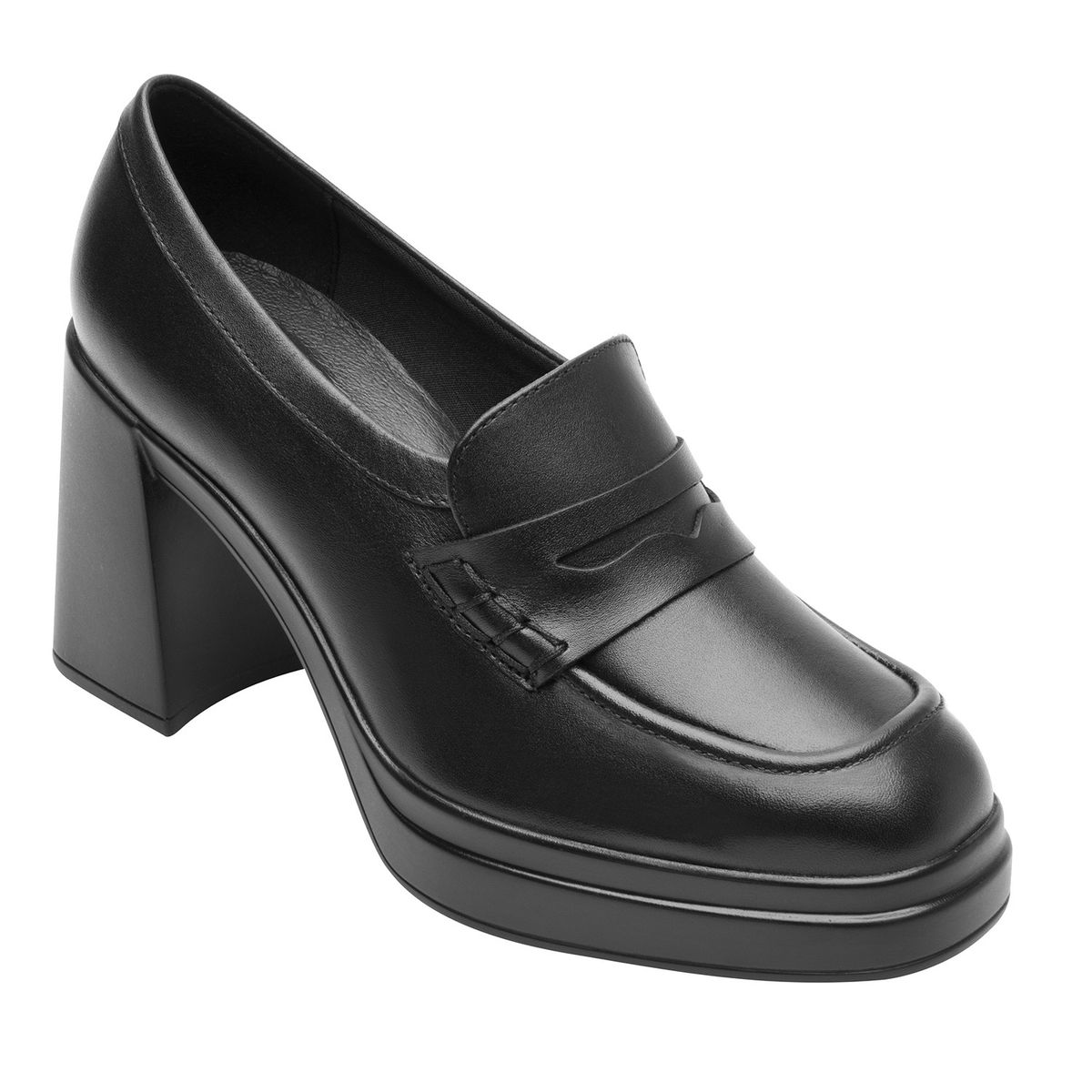 FLEXI - Mocasín Mujer Cuero Mandy 127401 Negro Flexi