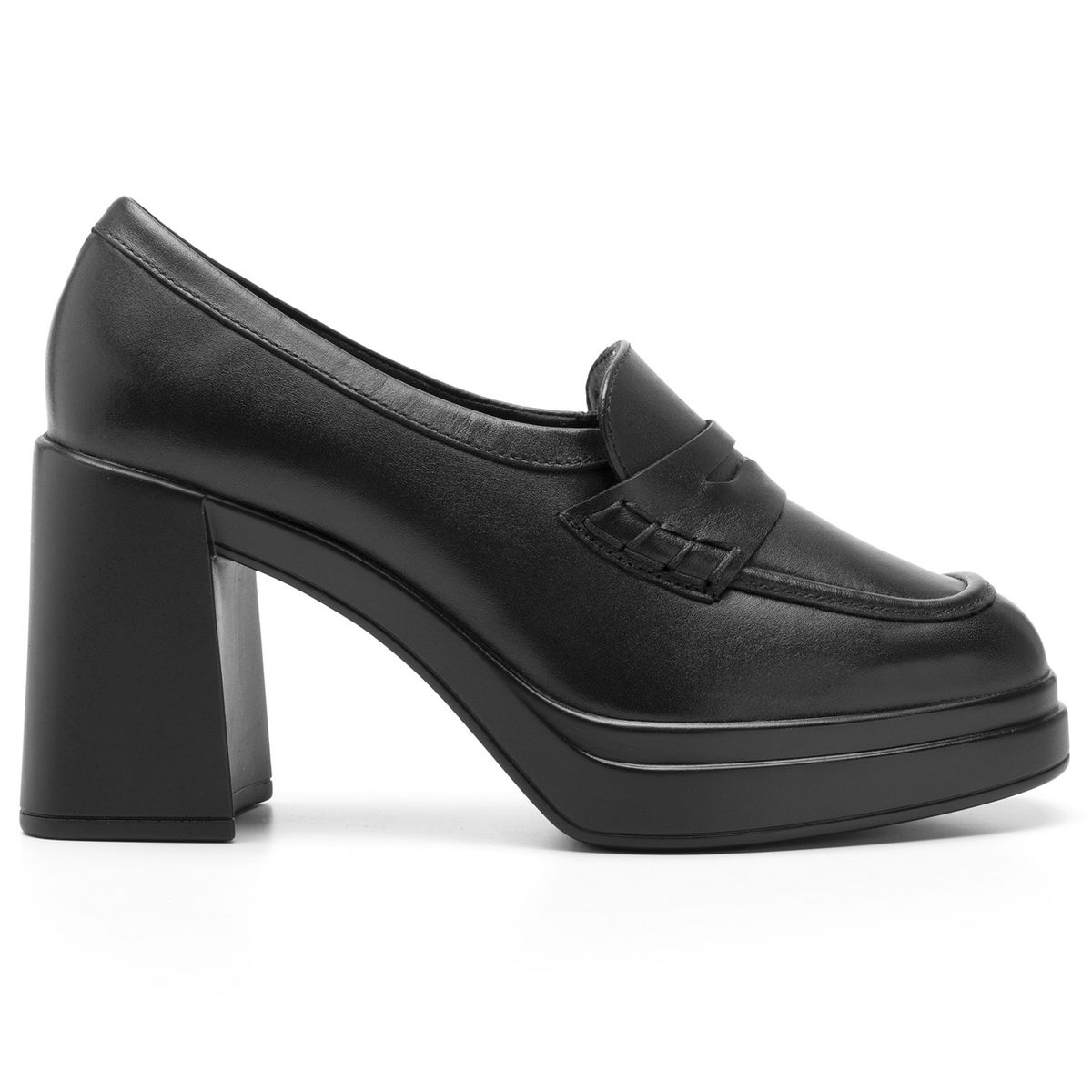 FLEXI - Mocasín Mujer Cuero Mandy 127401 Negro Flexi