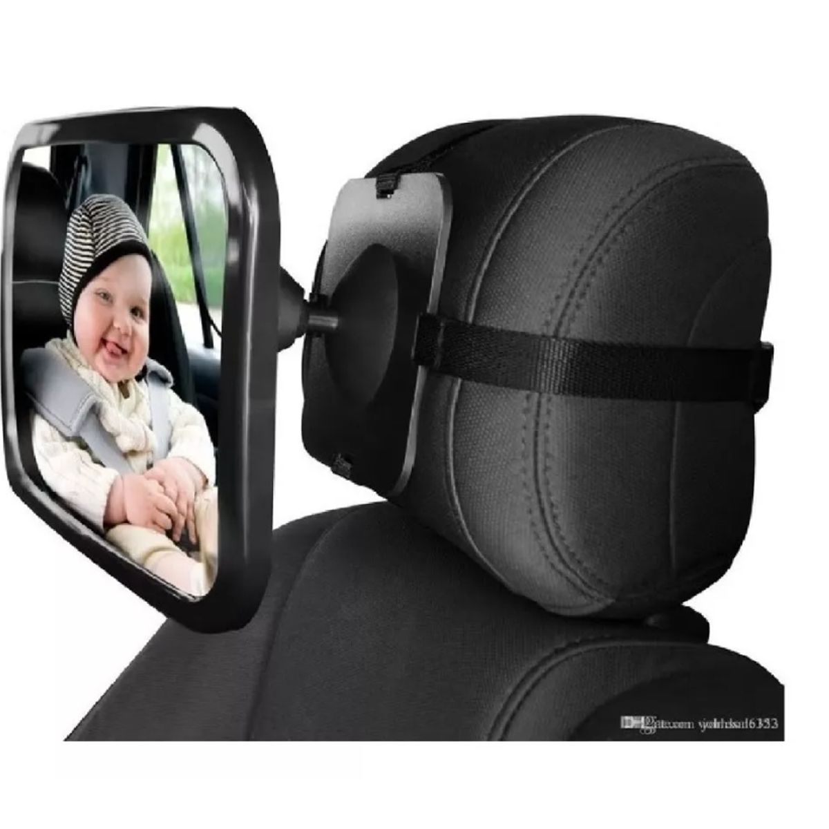 GENERICO - Espejo Retrovisor Ajustable Para Auto para Seguridad De Bebe