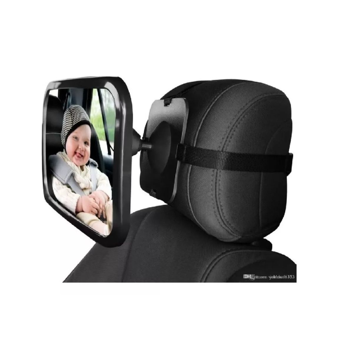 GENERICO - Espejo Retrovisor Ajustable Para Auto para Seguridad De Bebe