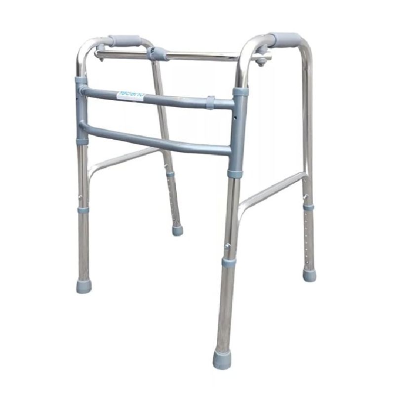 GENERICO - Andador Ortopedico Walker Paso A Paso Plegable De Aluminio KJT903
