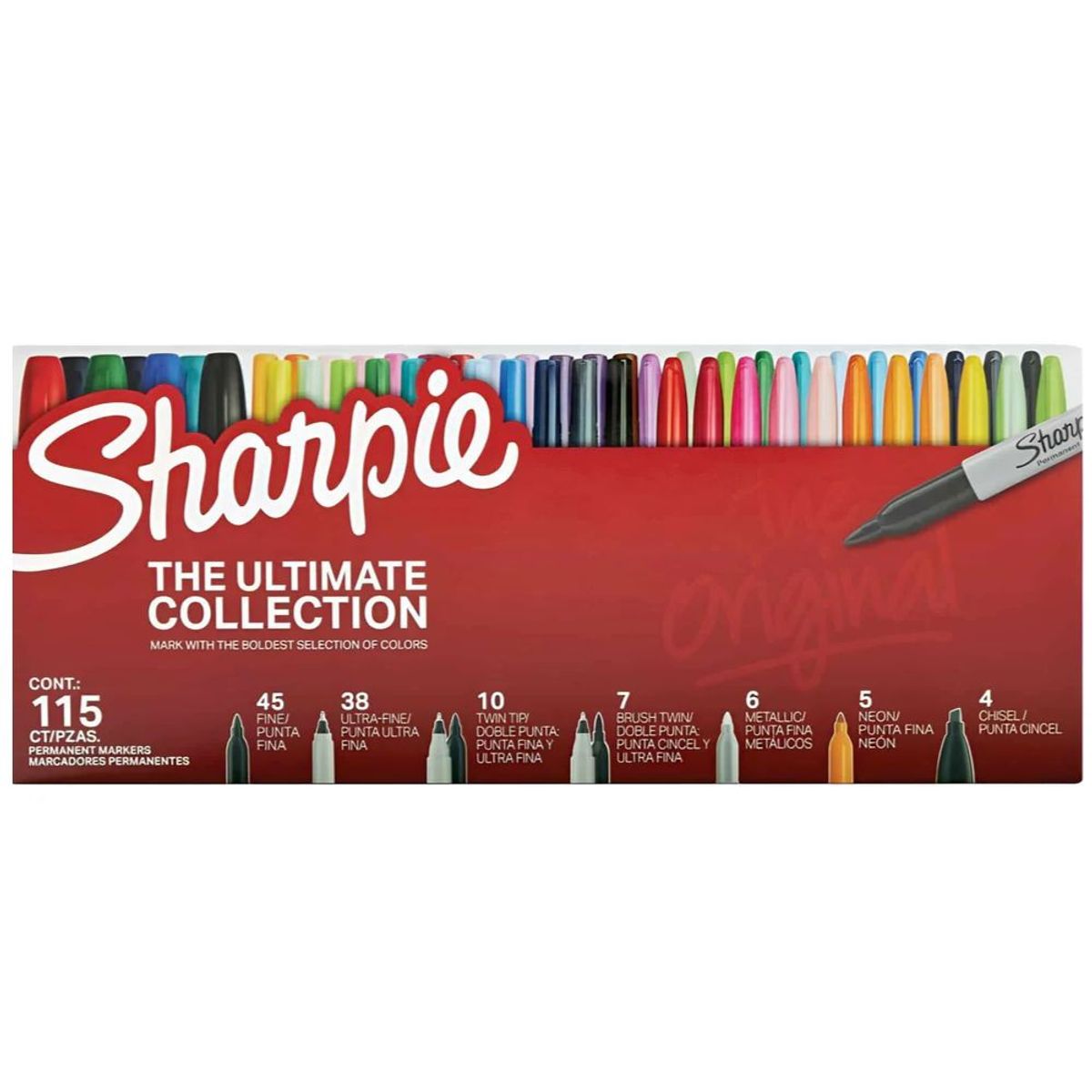 SHARPIE - Set 115 Marcadores Sharpie The Ultimate Collection