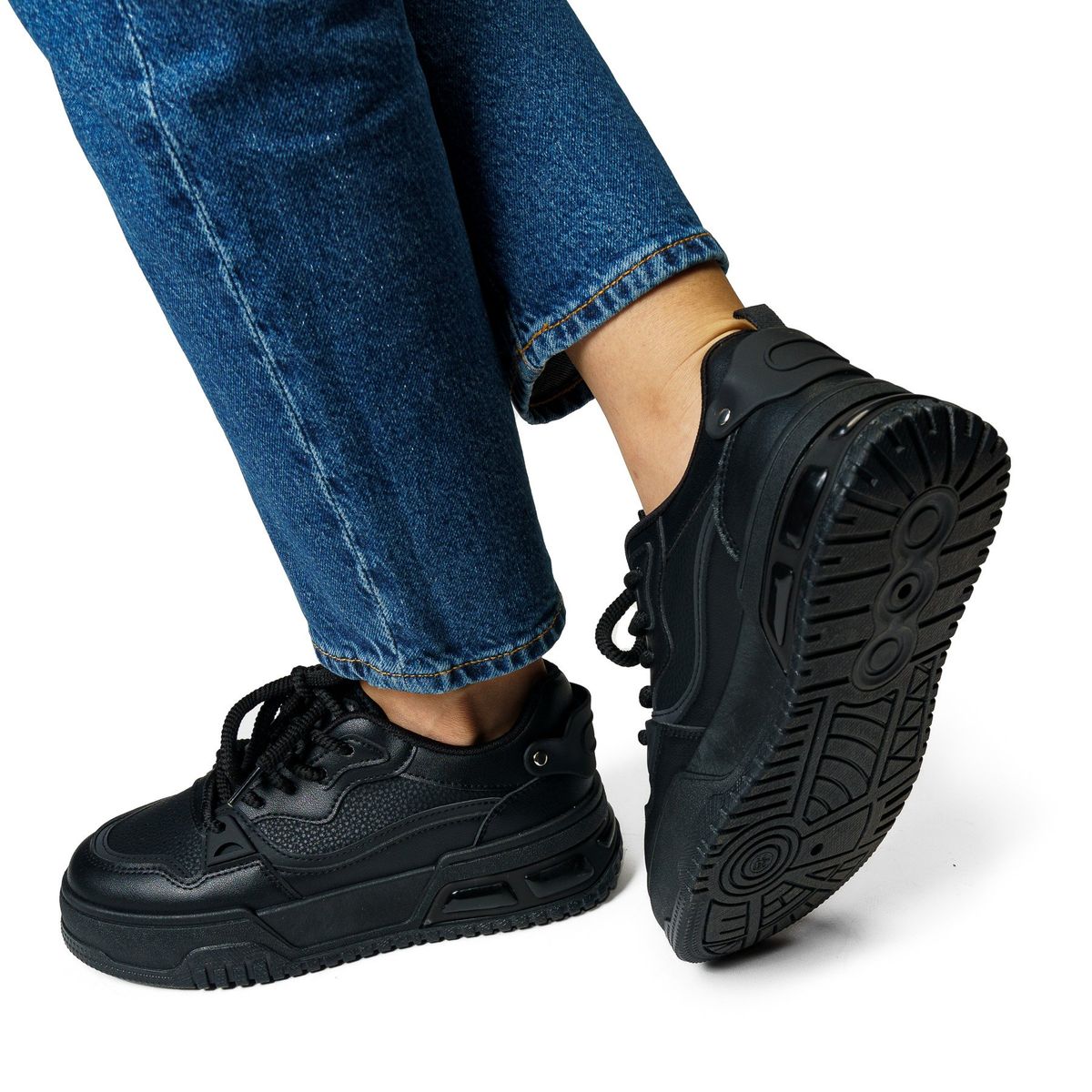 BOTELI - Zapatilla Mujer Negro Nayaret Boteli