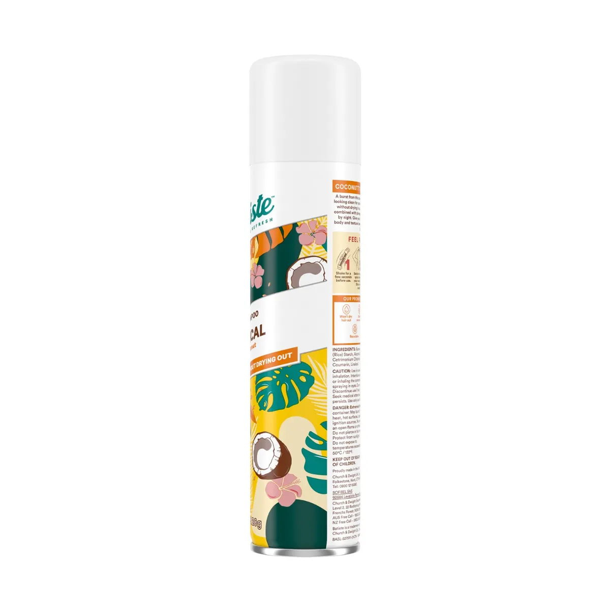BATISTE - Shampoo en seco Batiste Tropical 200ml