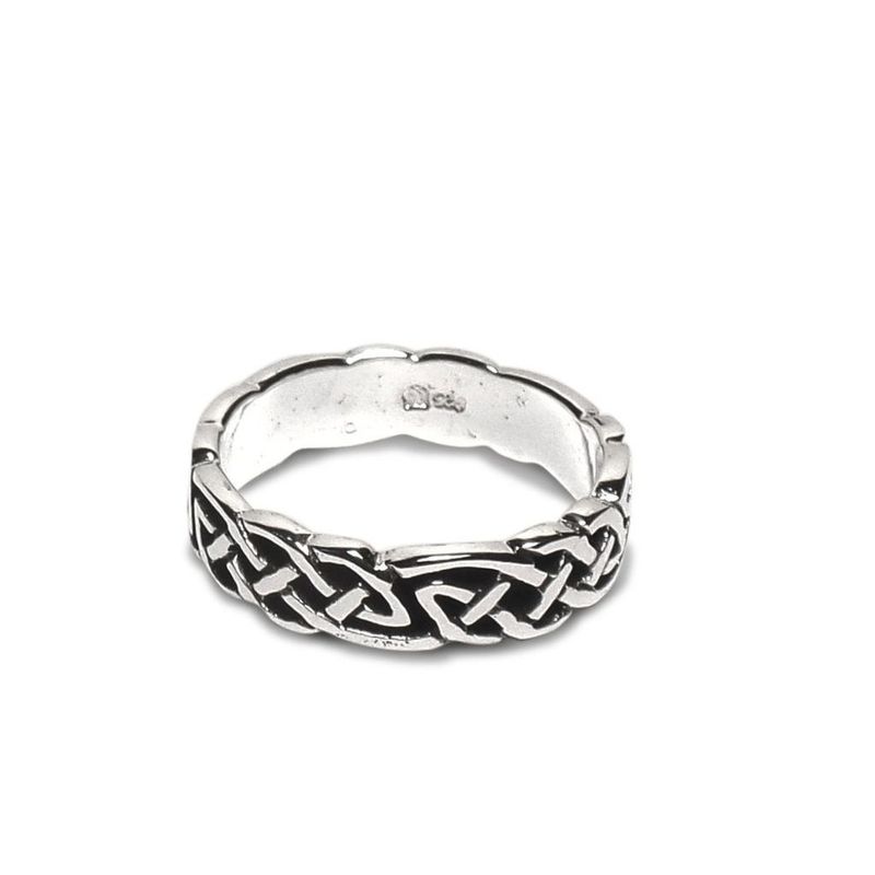 ANDREA COGGIOLA JOYAS - Anillo Celta Plata Fina 925