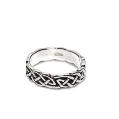 ANDREA COGGIOLA JOYAS - Anillo Celta Plata Fina 925