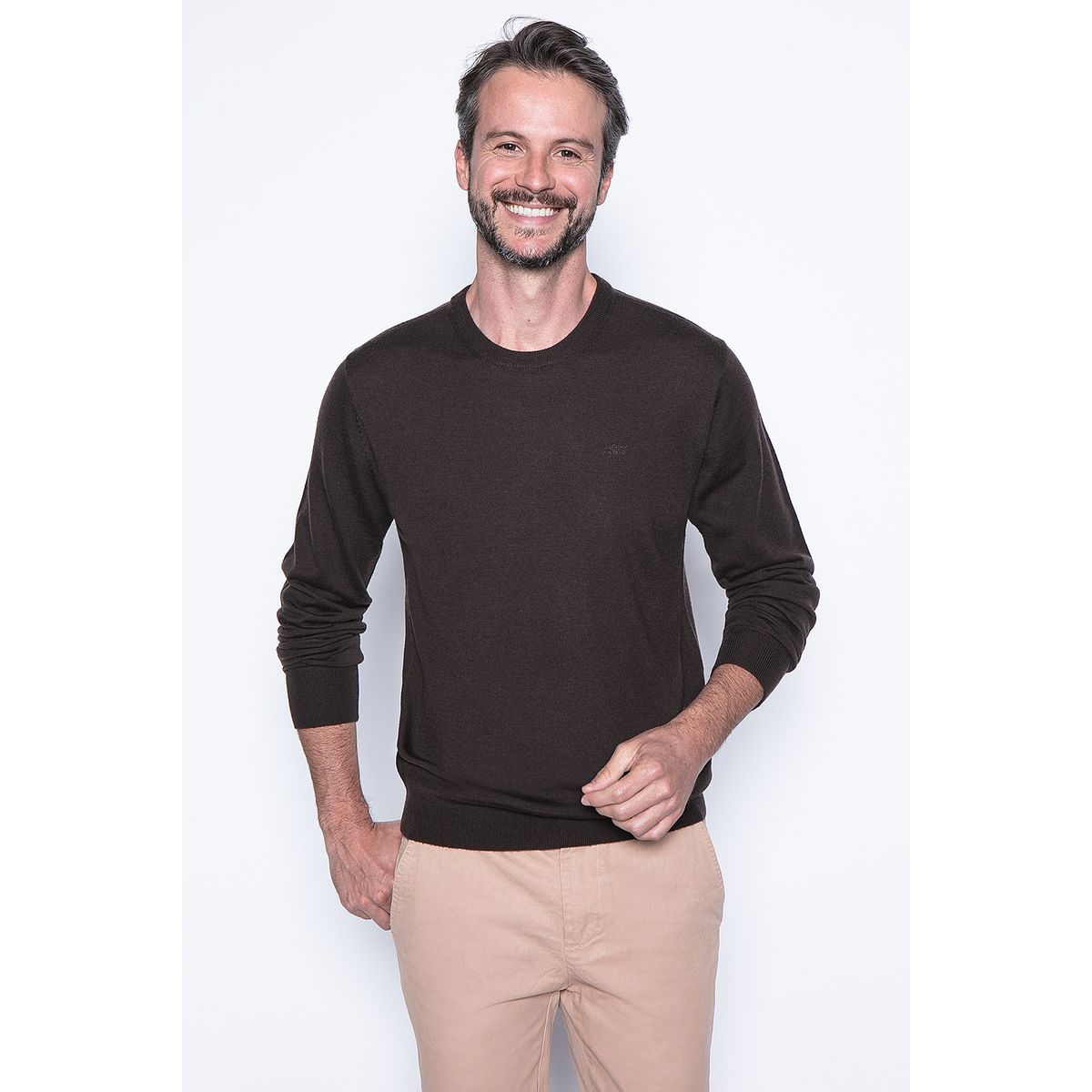 NEW MAN - Sweater Lyon Café New Man