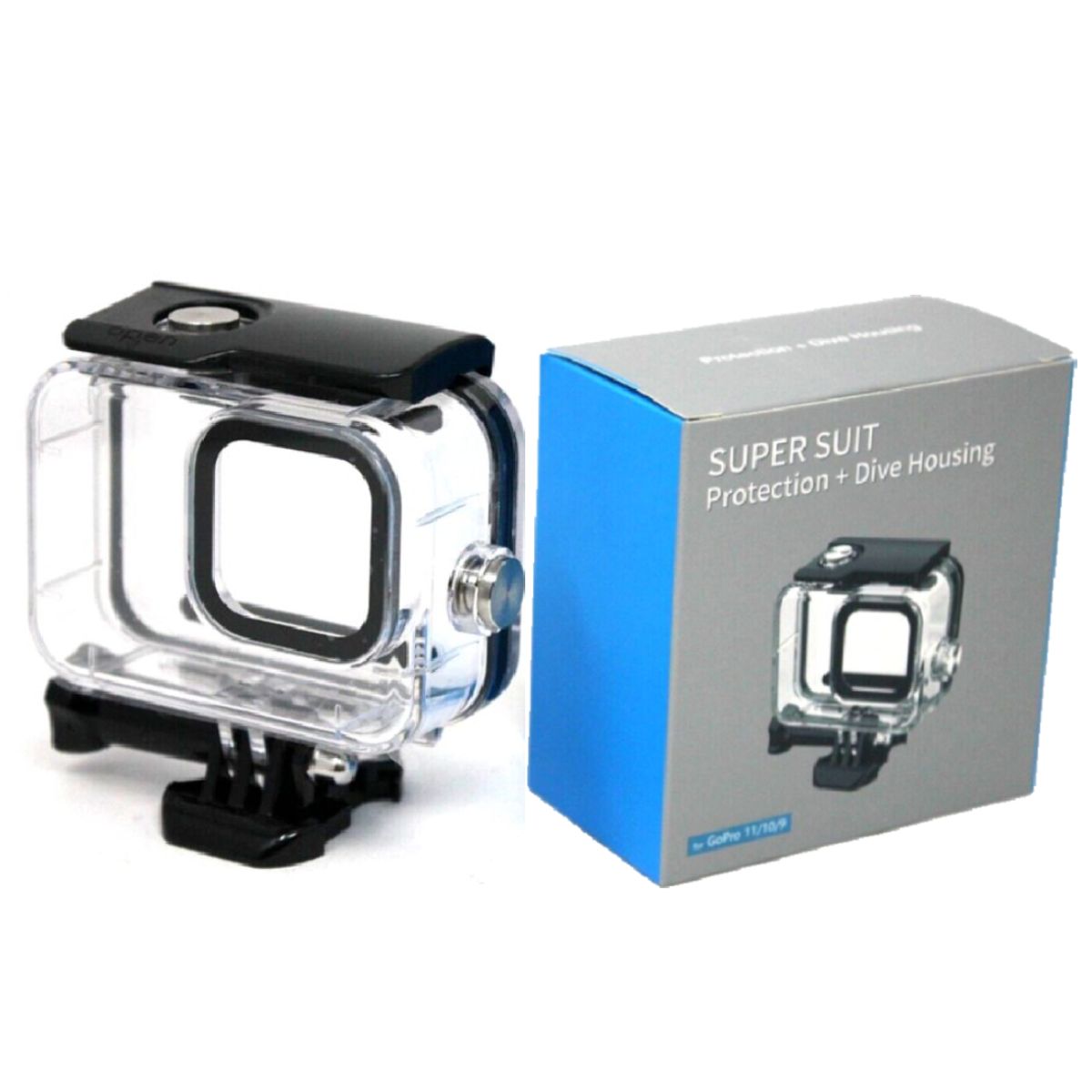 GENERICO - Carcasa Impermeable para GoPro Hero 9 / 10 / 11 / 12 / 13 - Shoot