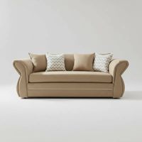 Sofá 3 Cuerpos Grecia - Beige Repelente a Líquidos